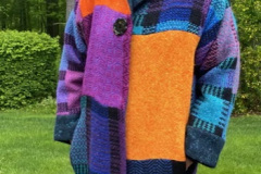 #6 Color Block Coat - Patricia White